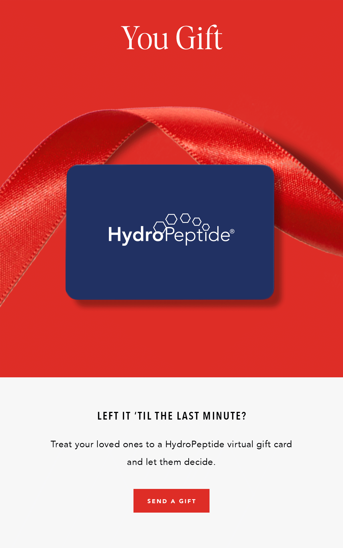 The Best LastMinute Gift Idea Ever Hydro Peptide