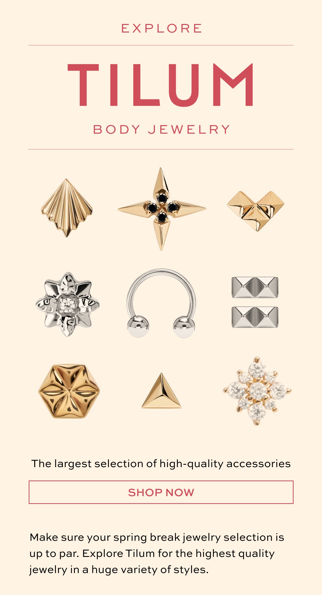 💎 Get your hands on Tilum jewelry! Painful Pleasures