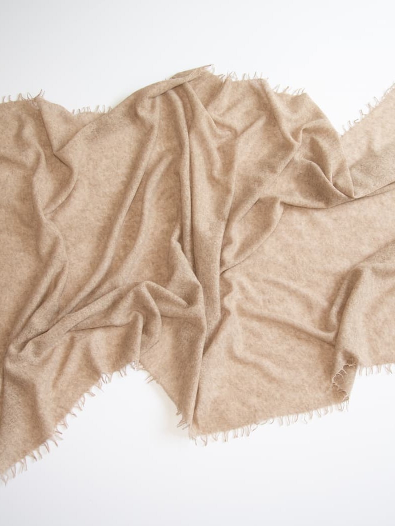 Kaschmirschal CAMILLE in Beige Mélange