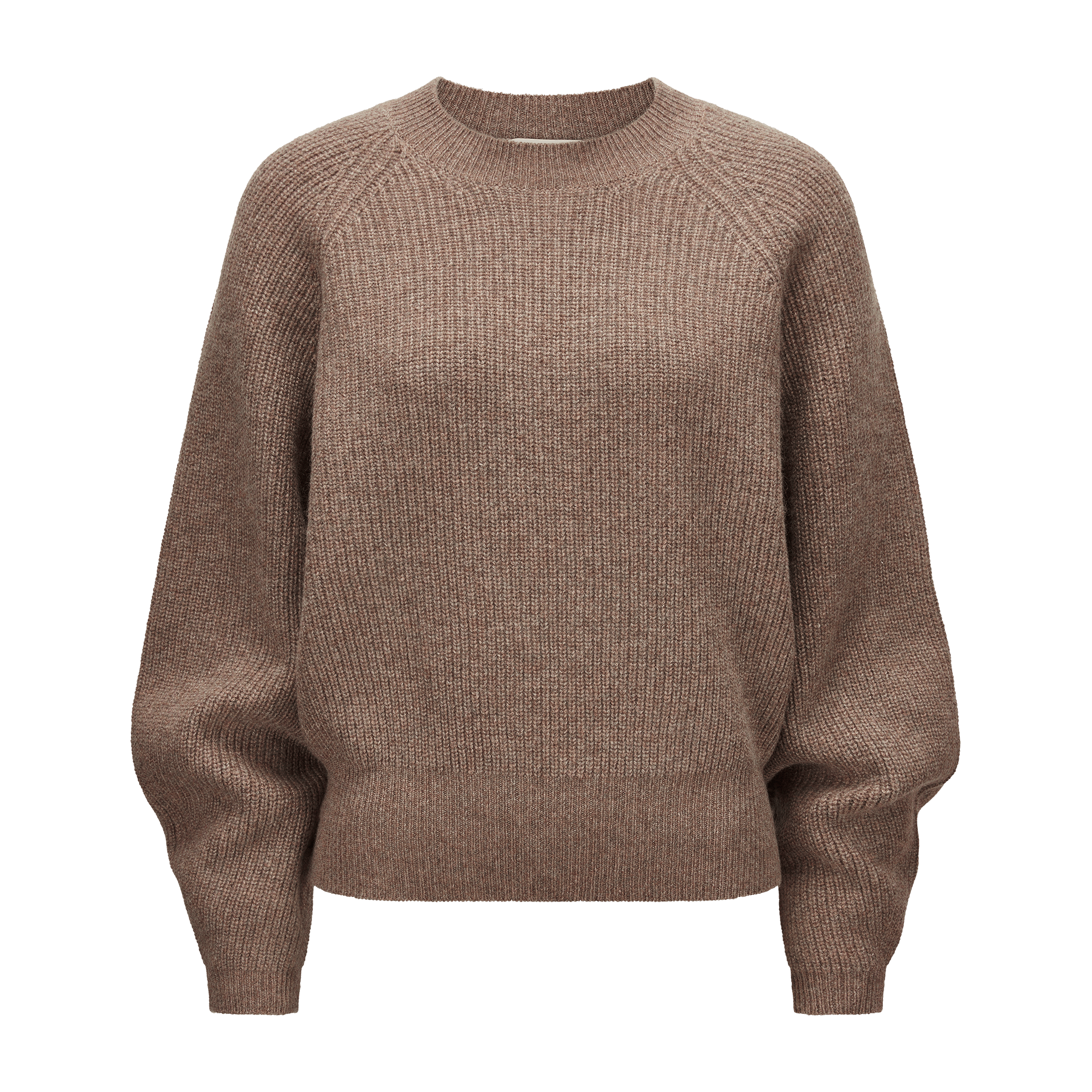 Kaschmirpullover SHALO in Schoko