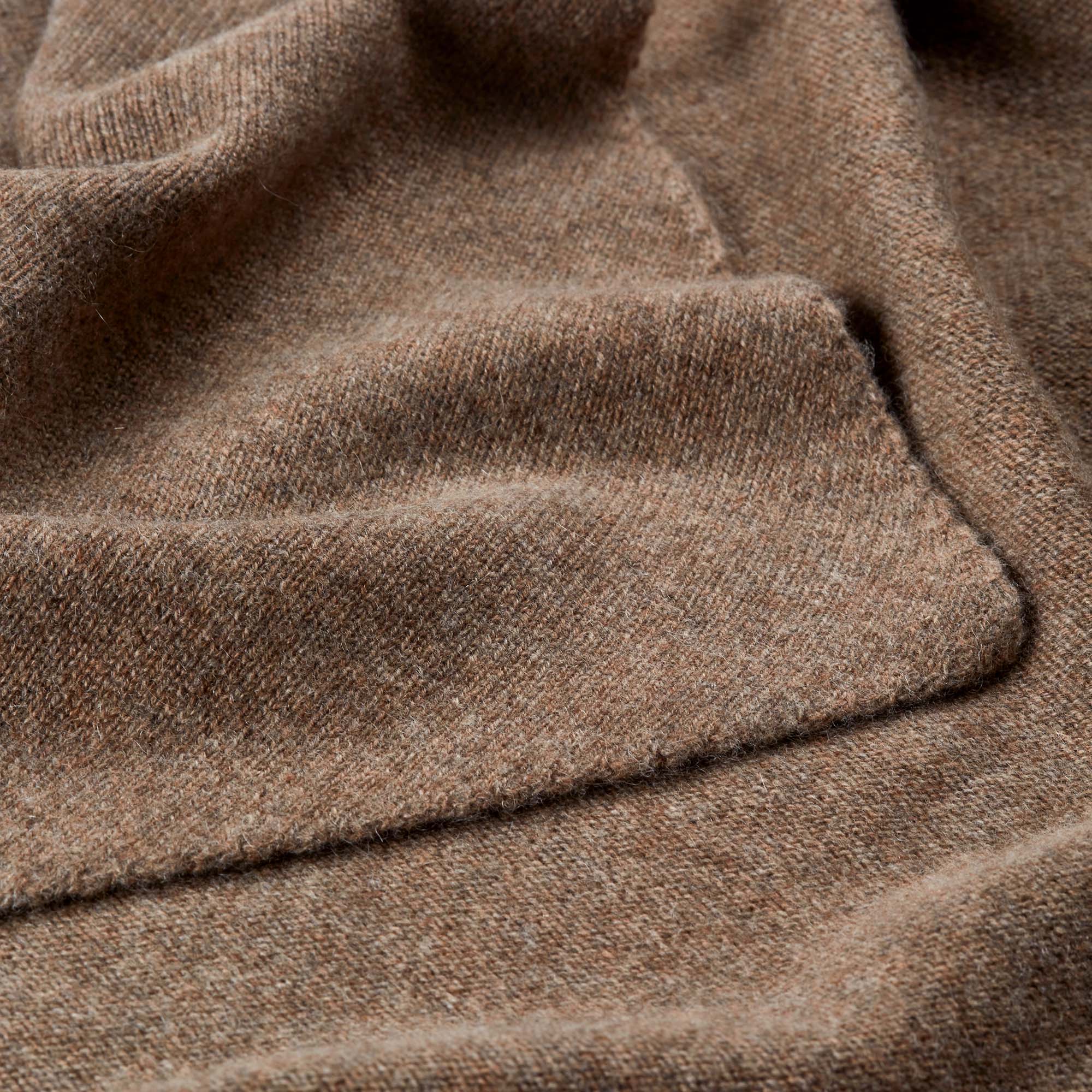 Ausschnitt Dreieckstuch NICKI in Schoko