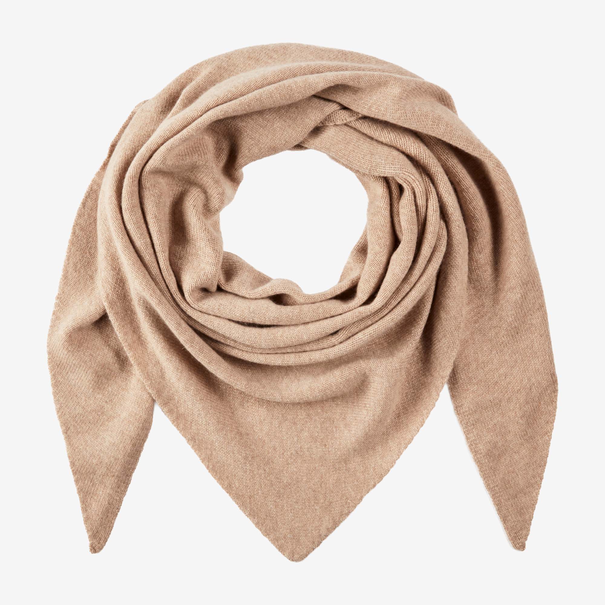 Dreieckstuch NICKI X in Beige