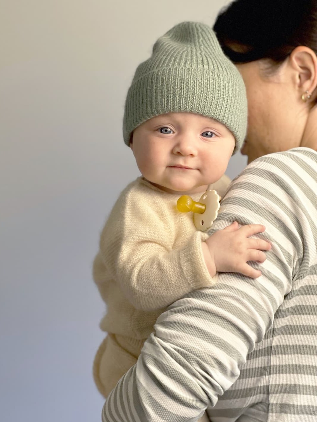 Baby auf Arm