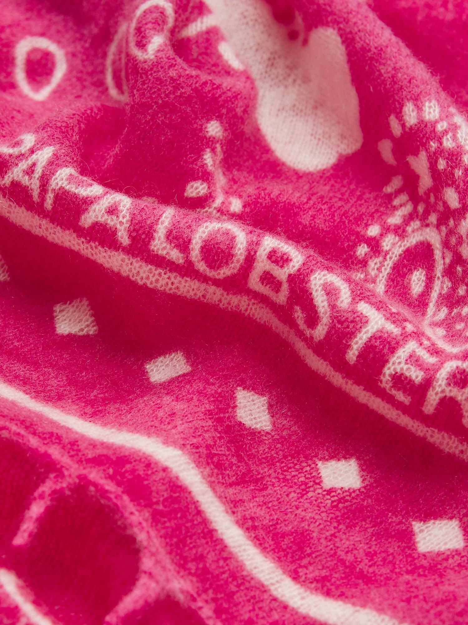 Detail Nahaufnahme Kaschmir-Carré Camille Paisley BIG