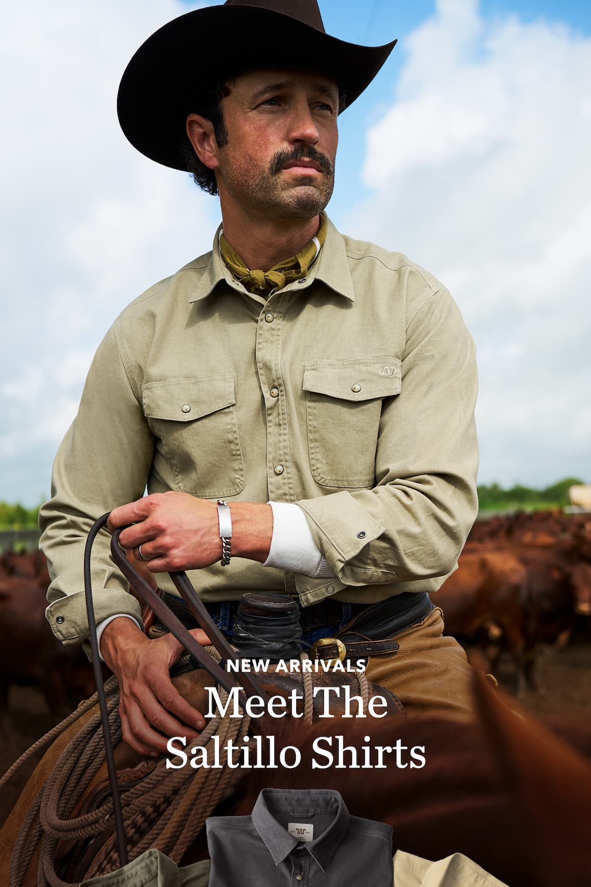 SHOP THE NEW SALTILLO SHIRT