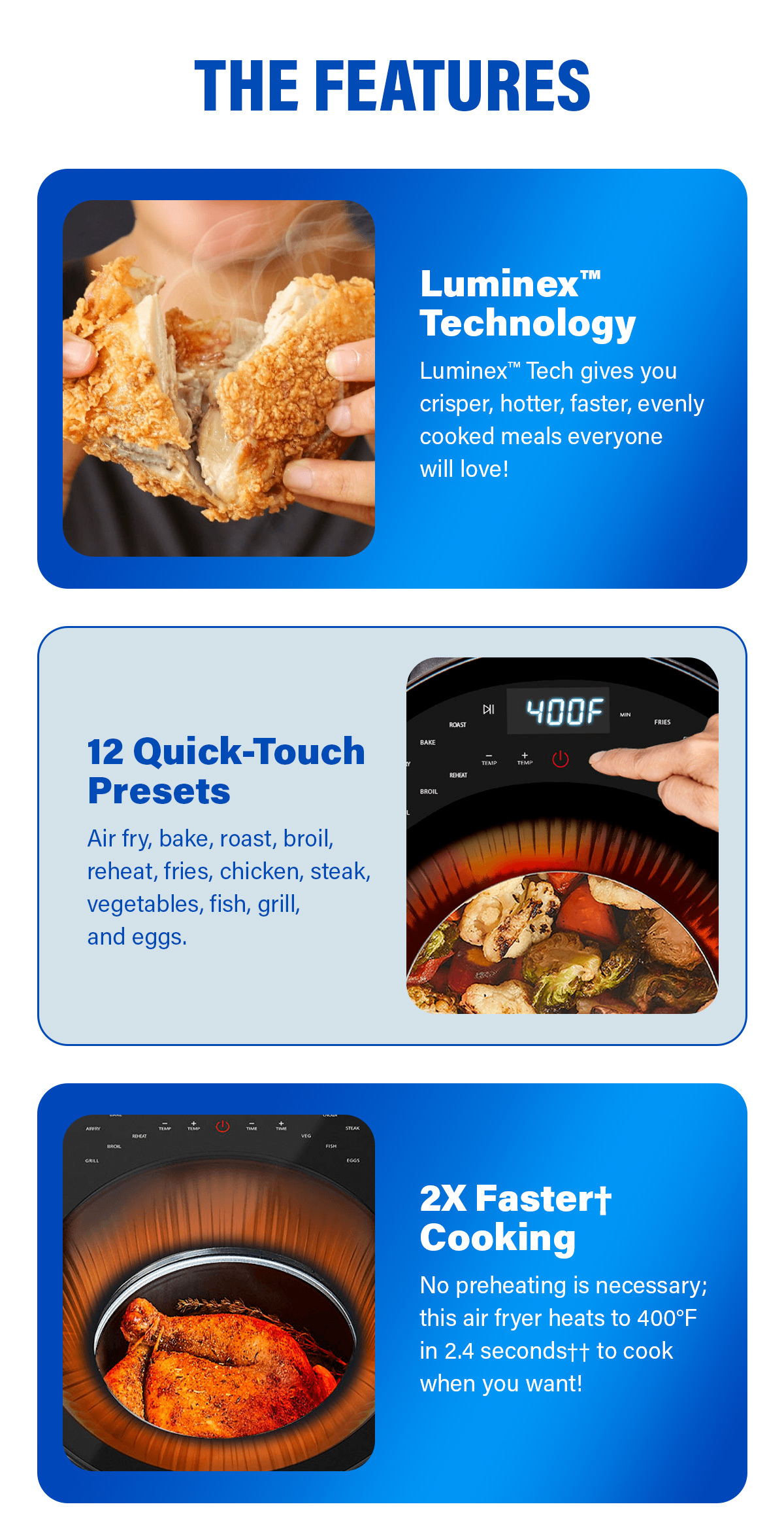 LUMINEX™ LIGHT FRYER Now available at Target! PowerXL
