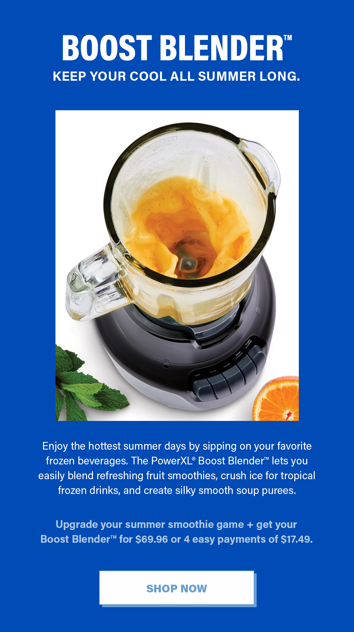 Stay refreshed all summer long 🍹 Power AirFryer