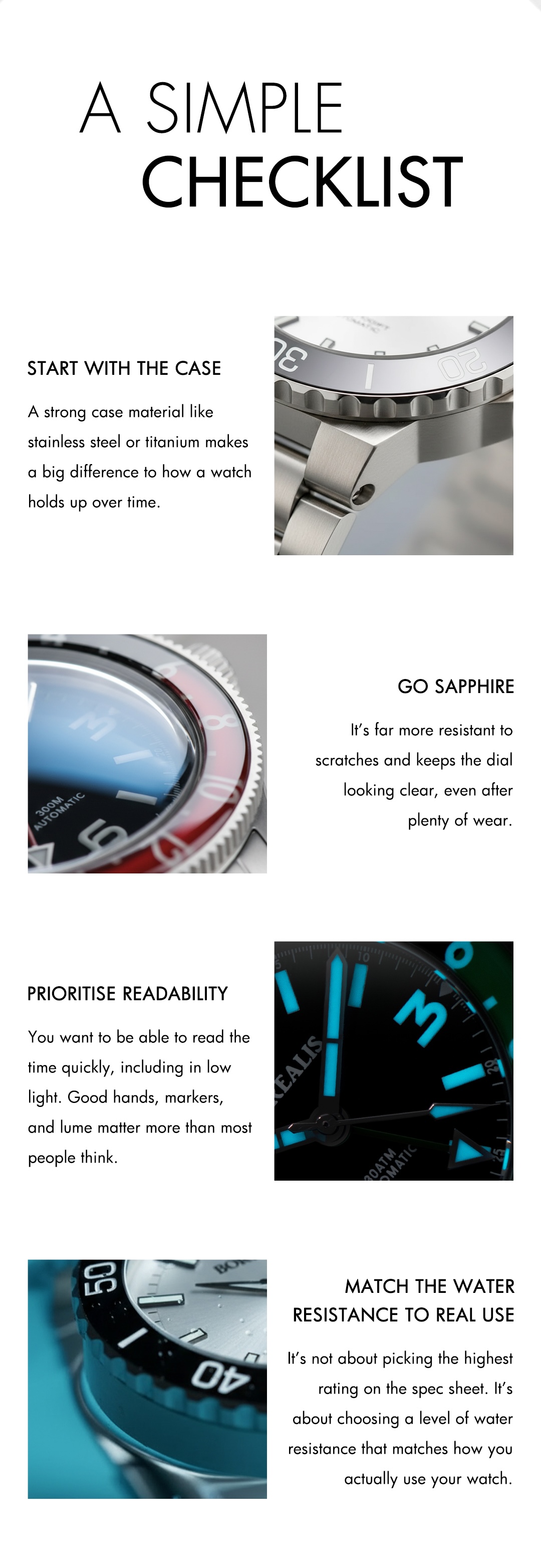 Borealis Outlines Essential Dive Watch Standards and Current Collections