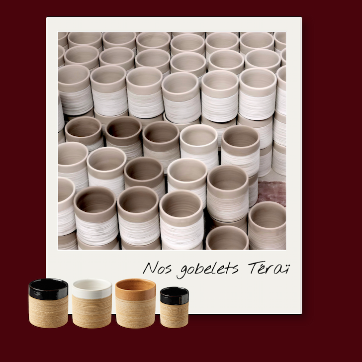 Gobelets Téraï - CFOC 