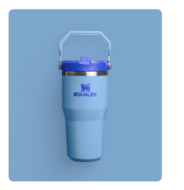 The IceFlow™ Flip Straw Tumbler