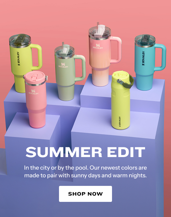 Summer Edit: Our newest colors are made to pair with sunny days and warm nights
