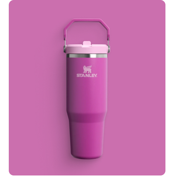 The IceFlow™ Flip Straw Tumbler