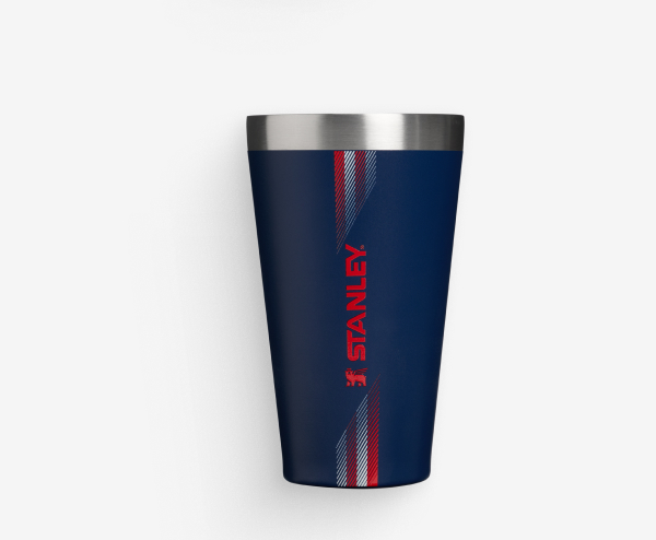 The Country Collection Stacking Pint | 16 OZ | Team Navy Red