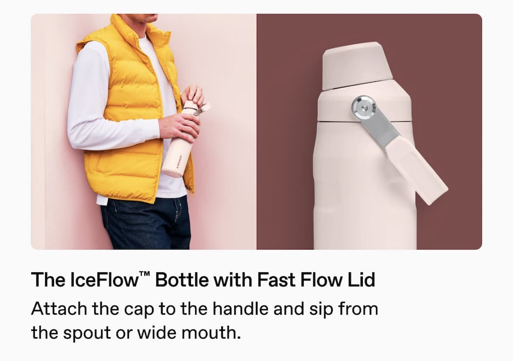 IceFlow™ Bottle with Fast Flow Lid 