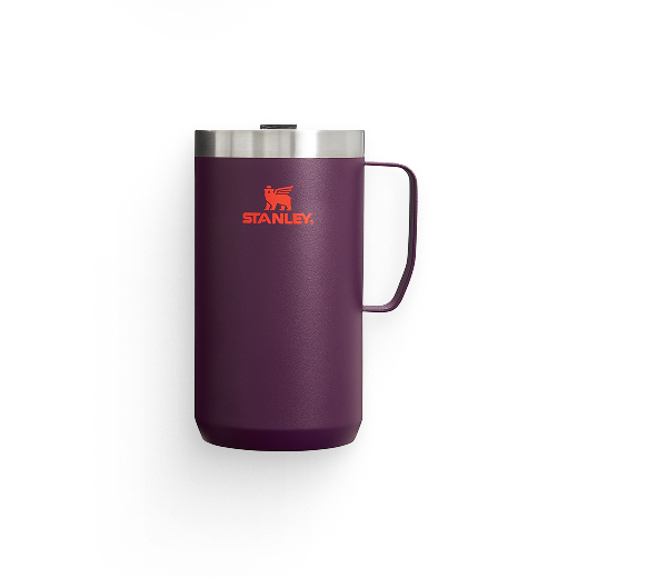 Stay Hot Camp Mug | 24oz | Plum