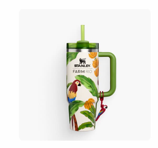 Stanley 1913 x FARM Rio Quencher® H2.0 Flowstate™ Tumbler | 30 OZ | Tropical Destiny