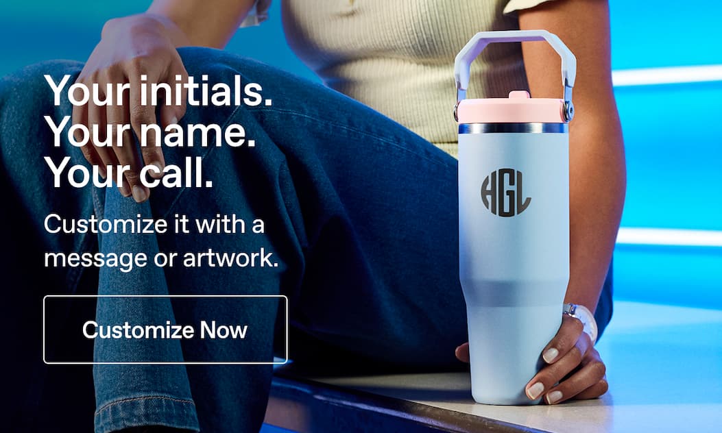 Customize it with a message or artwork. Customize Now.
