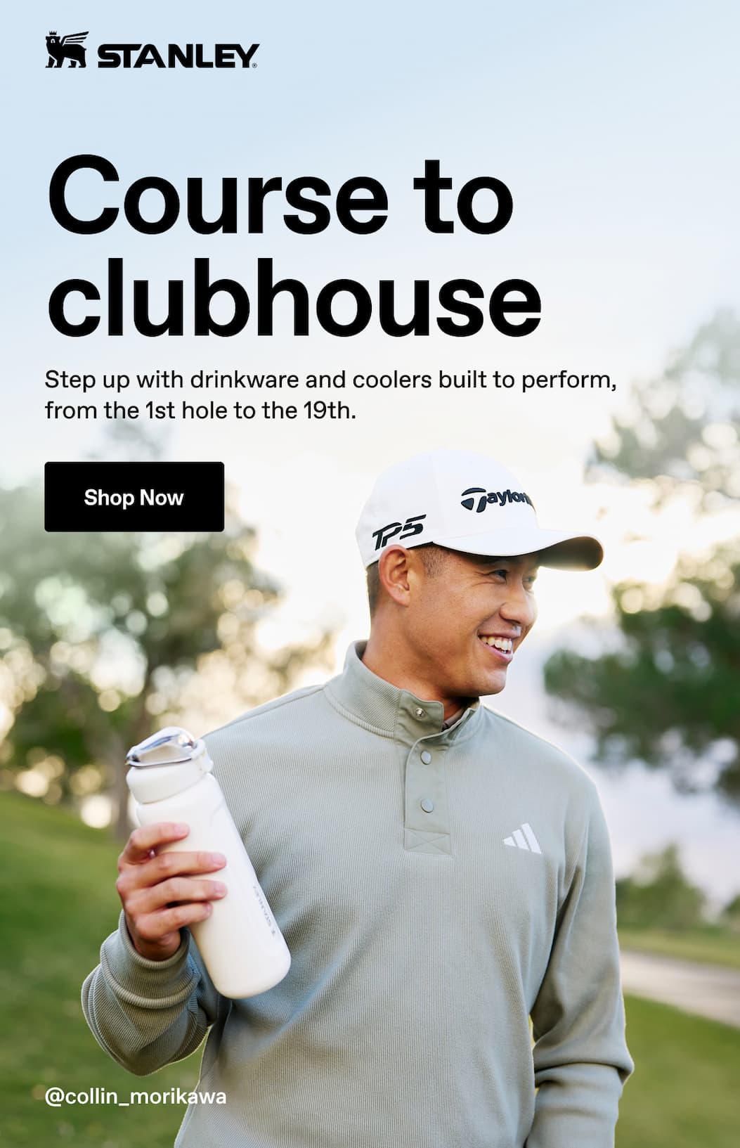 Stanley 1913. Course to clubhouse. Step up with drinkware and coolers built to perform, from the 1st hole to the 19th. Shop Now.