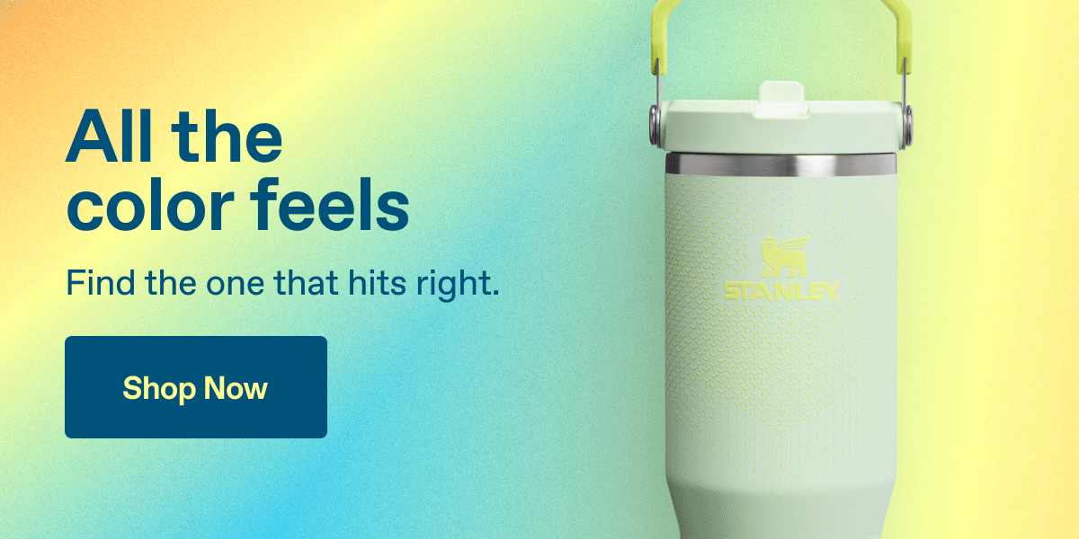 All the color feels. Find the one that hits right. Shop Now