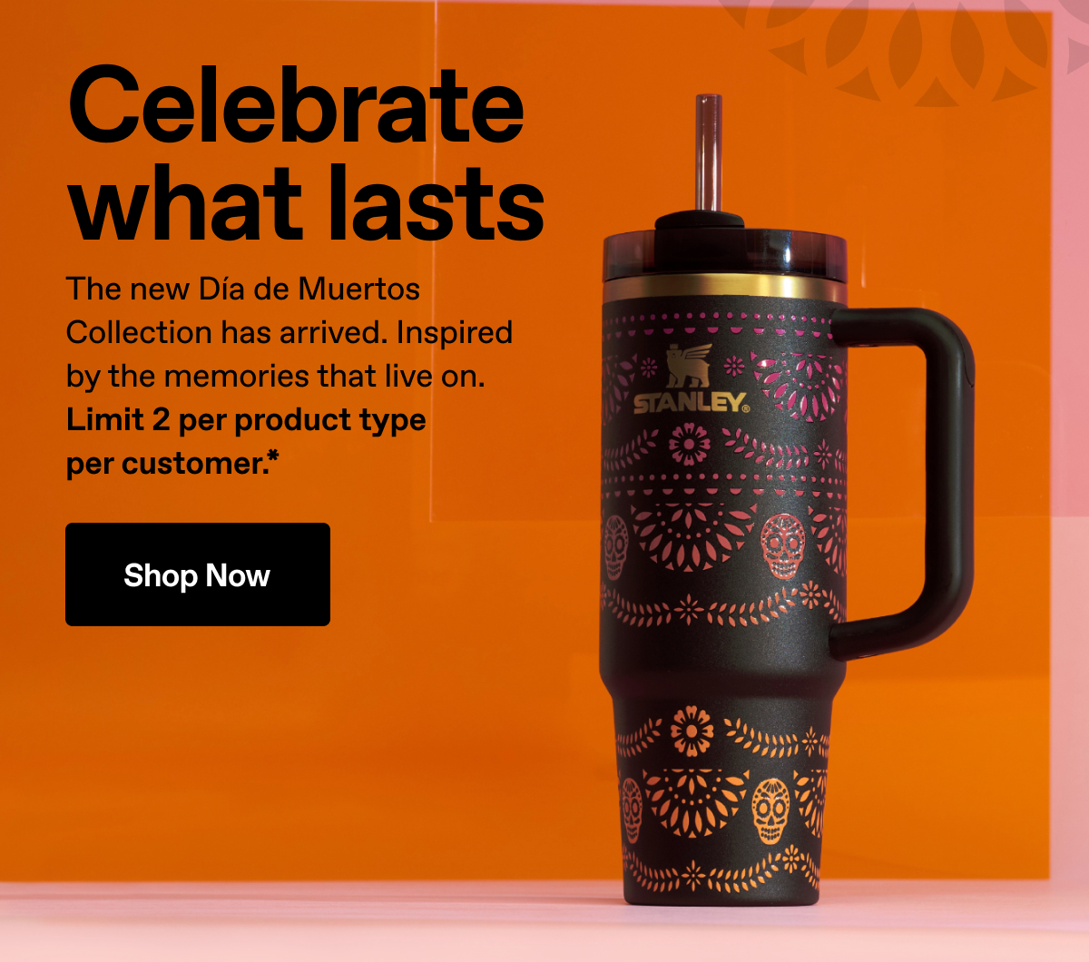 Celebrate what lasts. The new Dia de Muertos Collection has arrived. Inspired by the memories that live on. Shop Now.