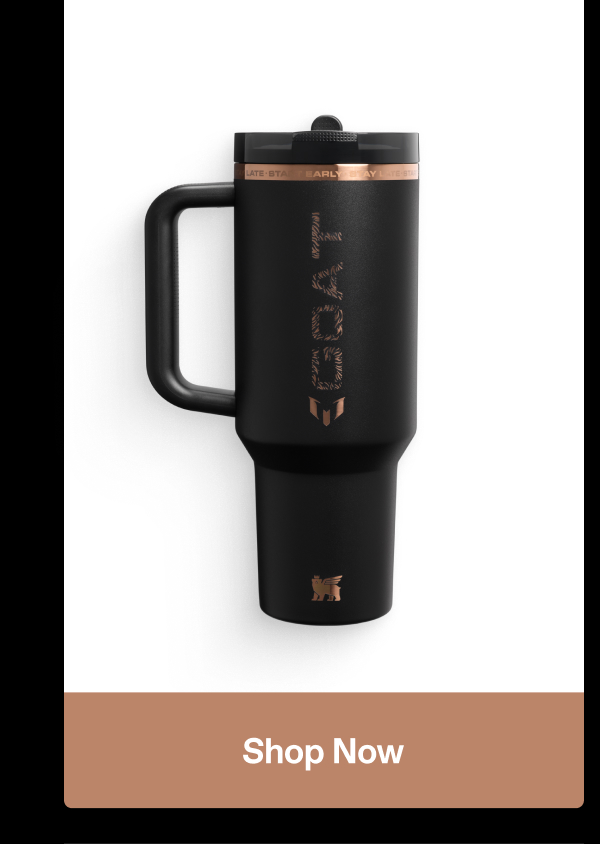 The Messi x Stanley Quencher ProTour Flip Straw Tumbler | 40 OZ