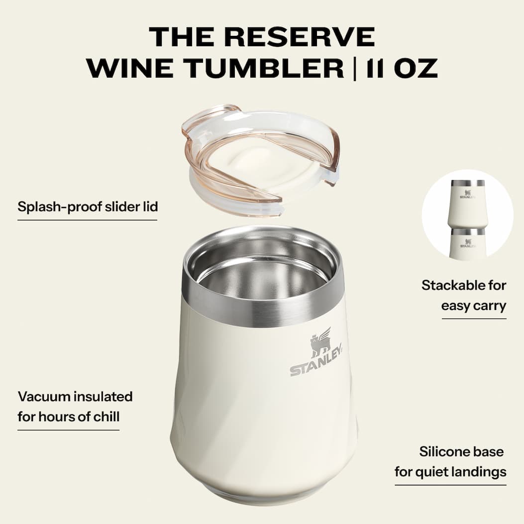 11oz Reserve Wine Tumbler Features and Benefits