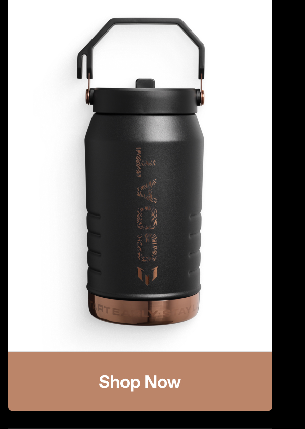 The Messi x Stanley IceFlow™ Flip Straw Jug | 64 OZ