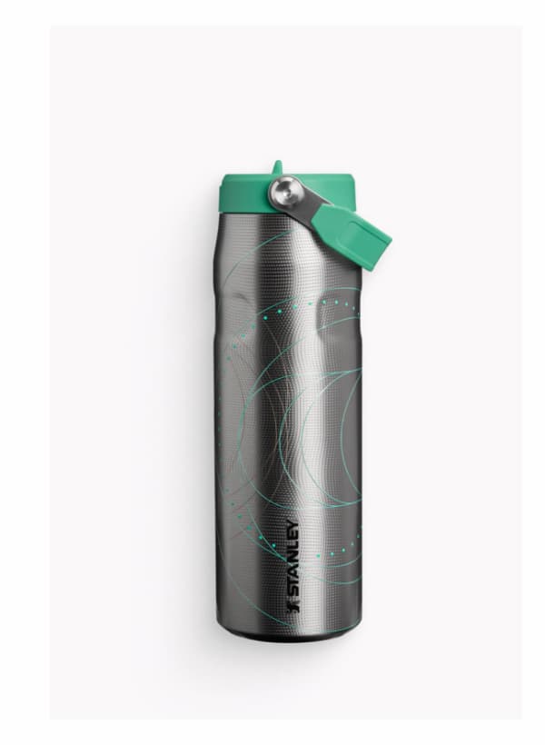 24 oz IceFlow Flip Straw Bottle