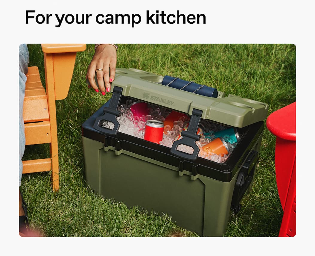 Coolers for your camp kitchen