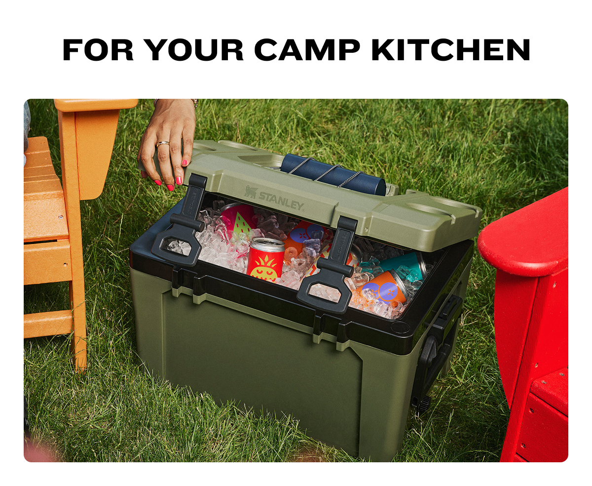 Coolers for your camp kitchen
