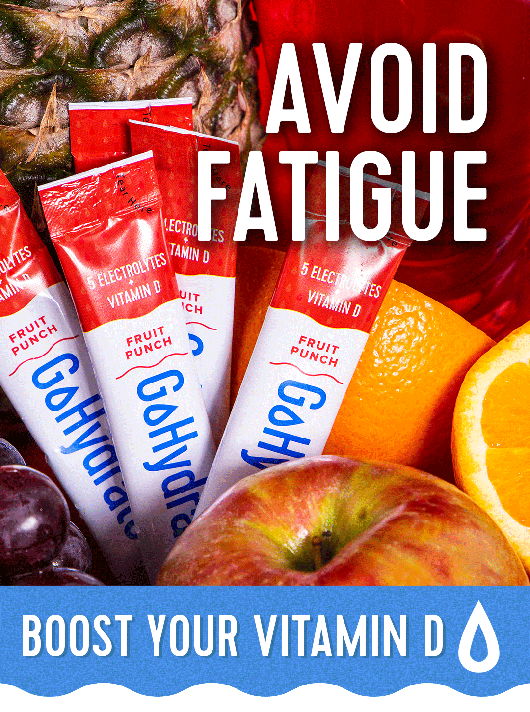 💧 Beat your FATIGUE! (& boost your Vitamin D)💪🍊 Go Hydrate