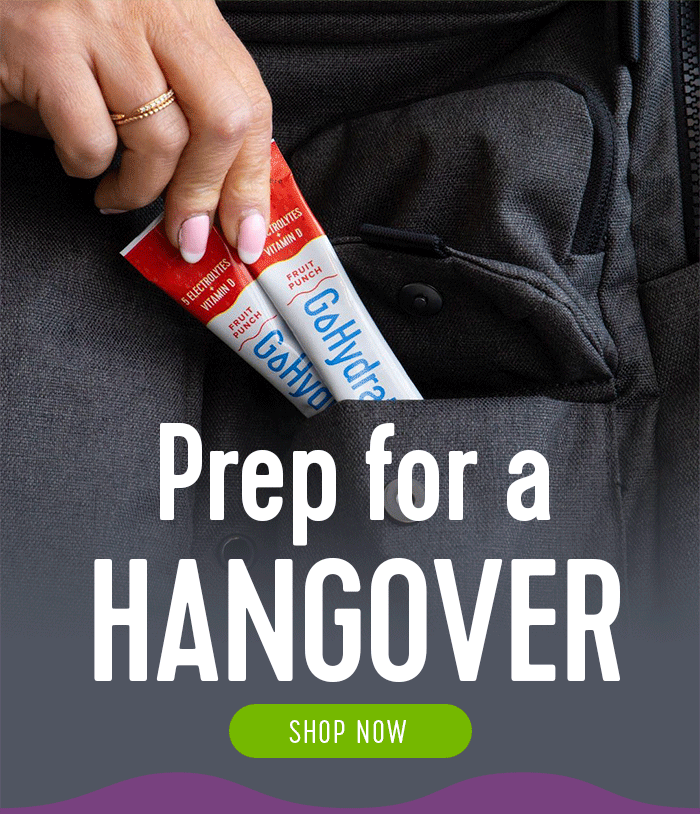 How to Prep for a Hangover 📝 Go Hydrate