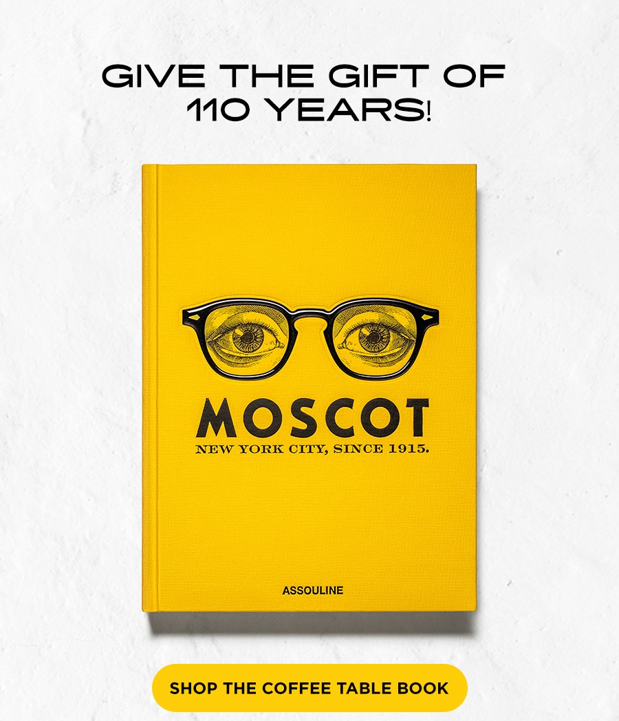 For The MOSCOT Lover That Has it All, Shop The Coffee Table Book