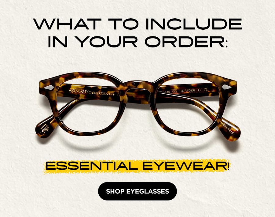 Explore 110 Years of Optical Expertise with MOSCOT Eyeglasses