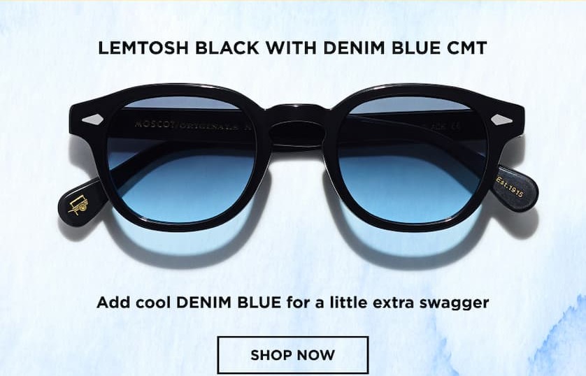 LEMTOSH Black CMT Denim Blue