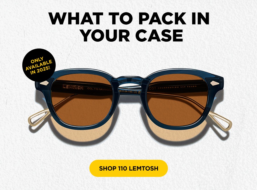 Shop LEMTOSH 110 Navy/Gold and receive complimentary Travel Case on us!