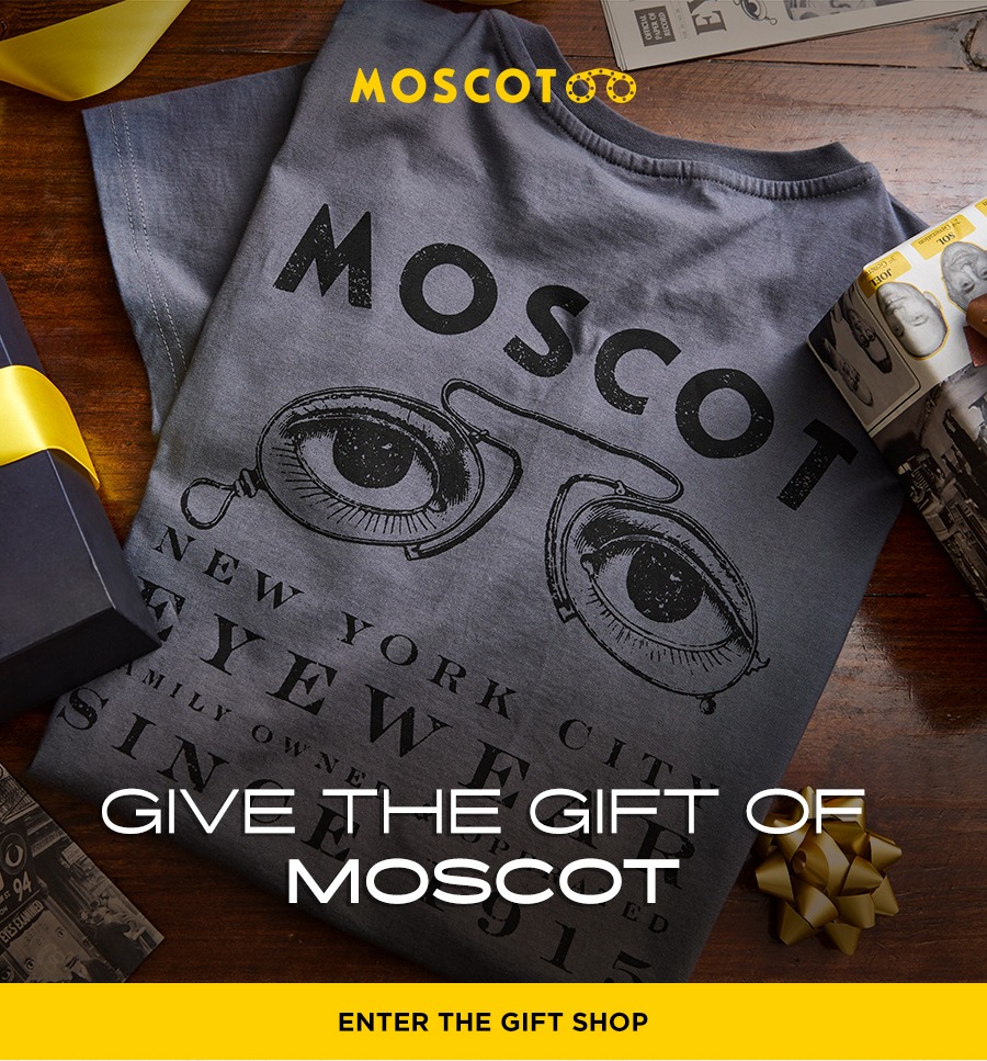 Introducing the NEW MOSCOT Tee, designed by Zack Moscot