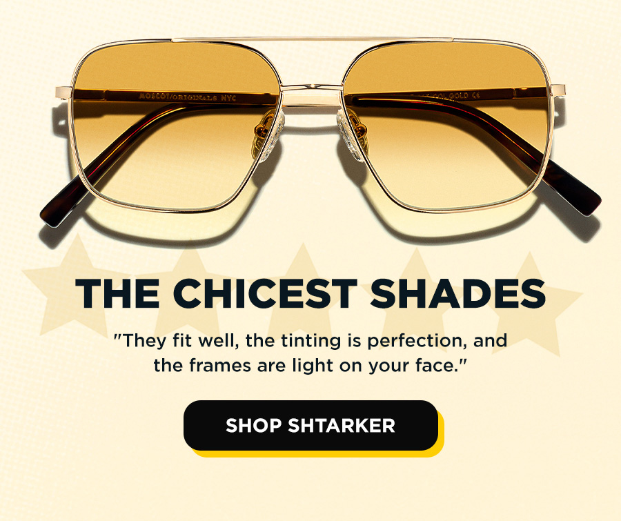 5 Stars: The SHTARKER Gold w/ Chestnut Fade