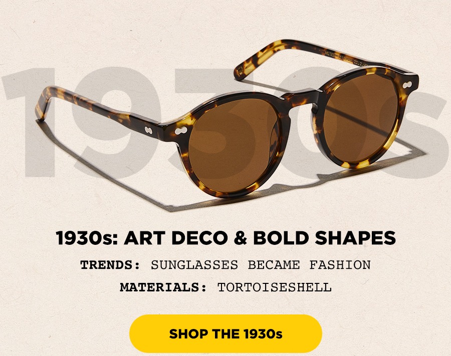 1930s: Art Deco & Bold Shapes