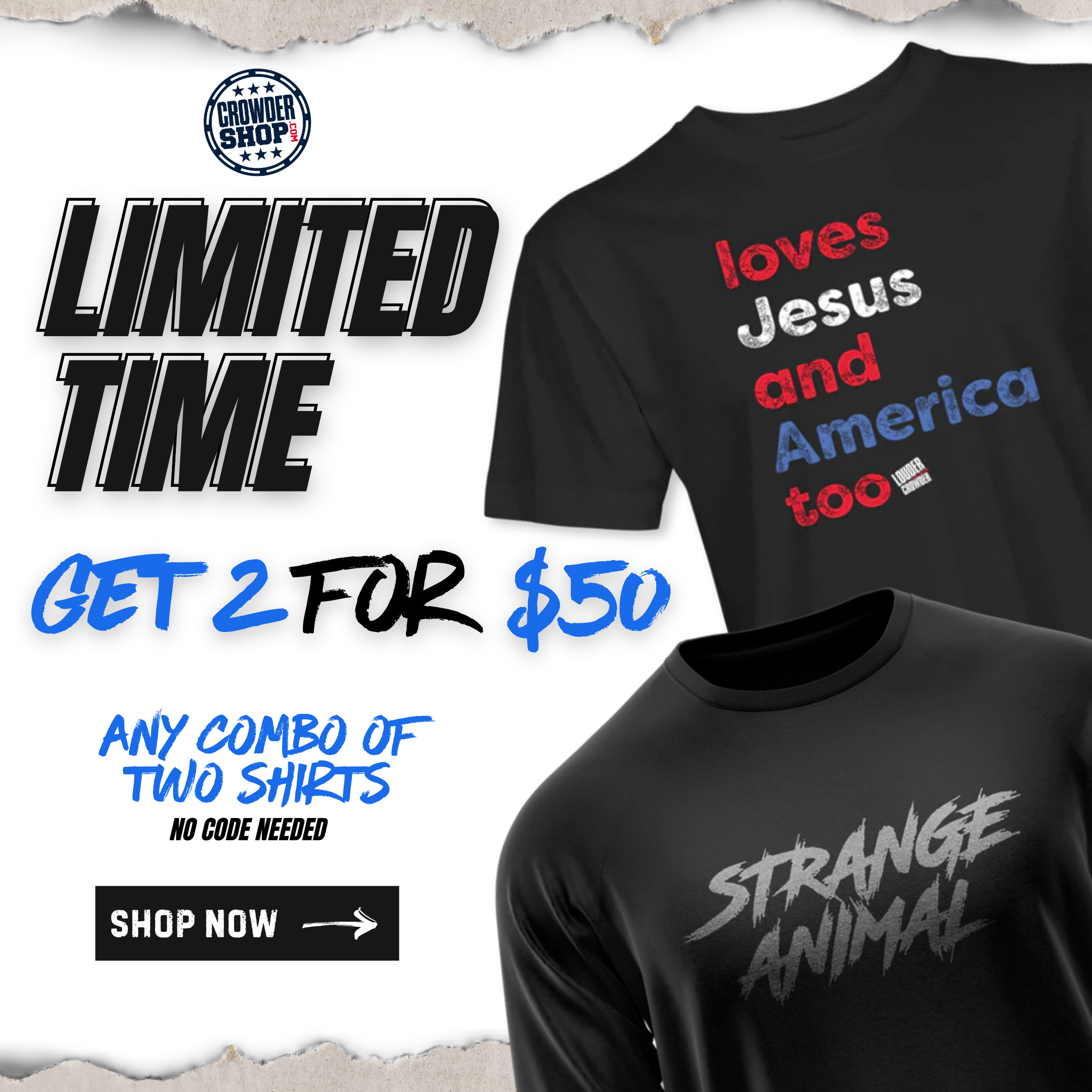 CrowderShop.com | Shop Now
