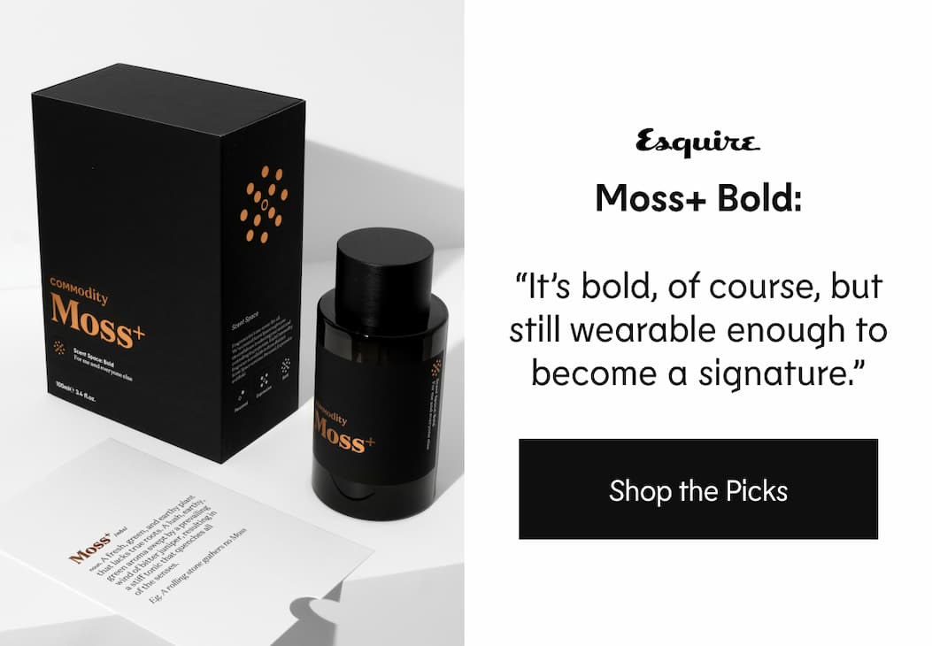 Esquire Moss+ Bold - It's bold, of course, but still wearable enough to become a signature | Shop the Pick