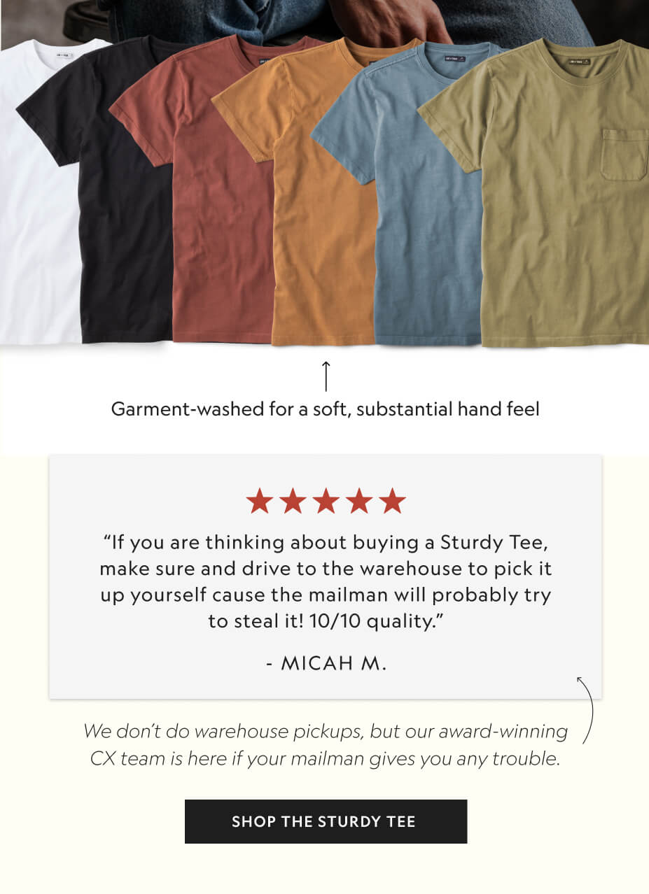Shop The Sturdy Tee