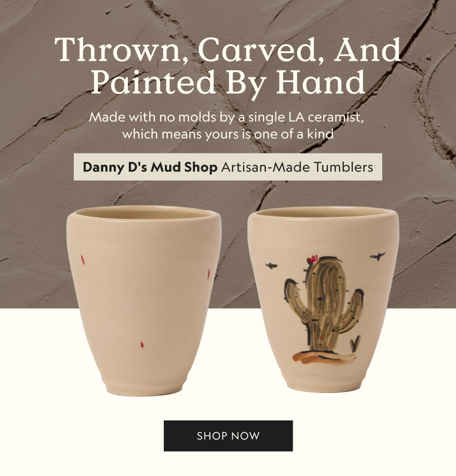 Danny D's Mud Shop Artisan-Made Tumblers