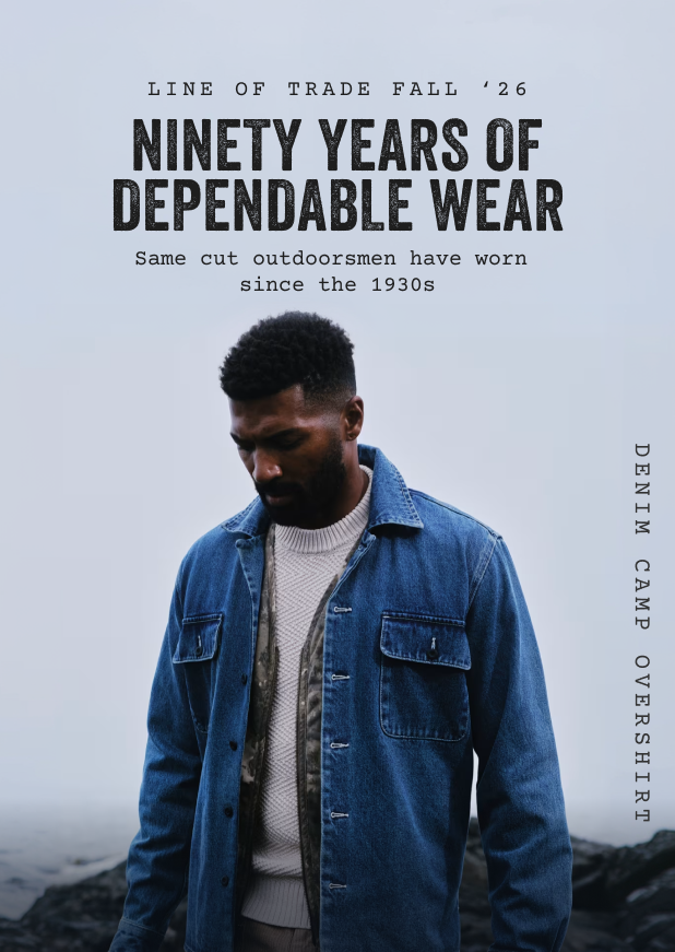 Denim Camp Overshirt