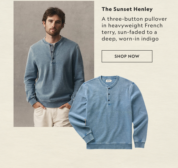 The sunset henley