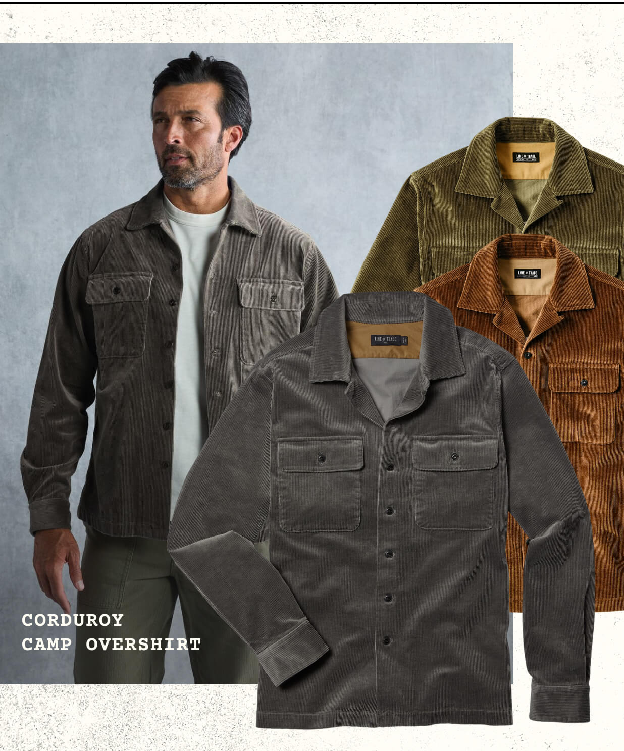 Corduroy  Camp Overshirt
