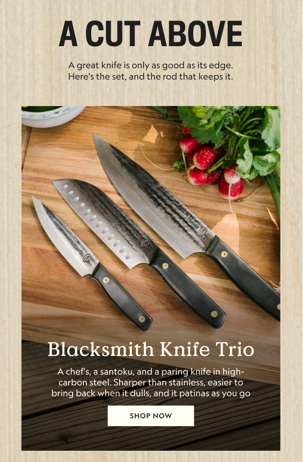 Blacksmith Knife Trio