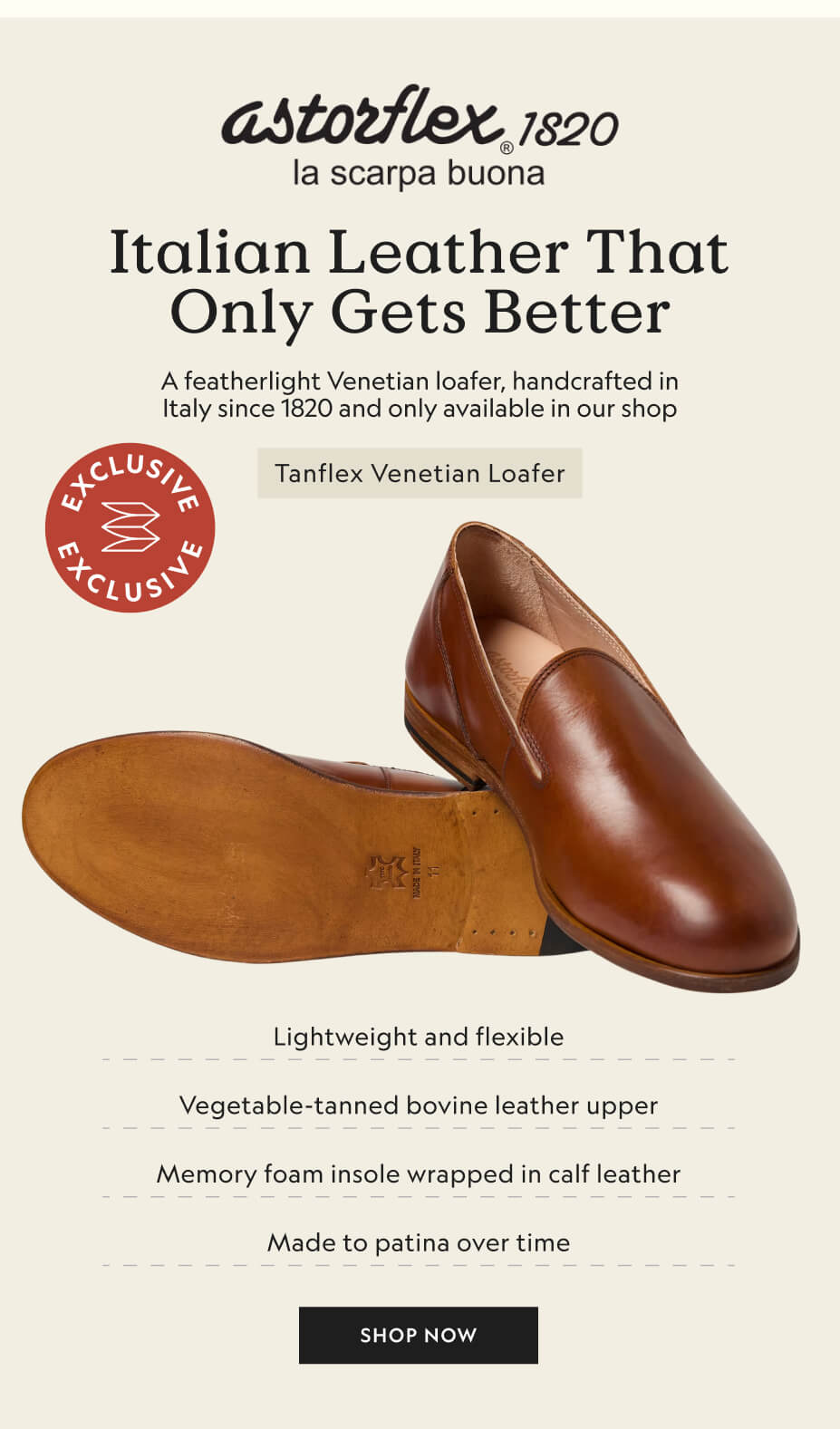 Tanflex Venetian Loafer