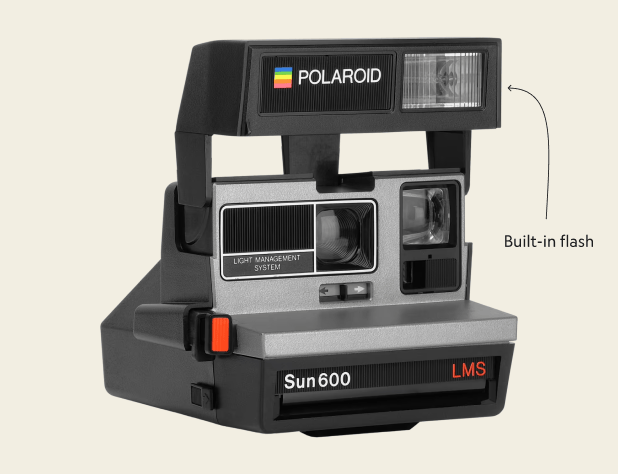 Built in flash