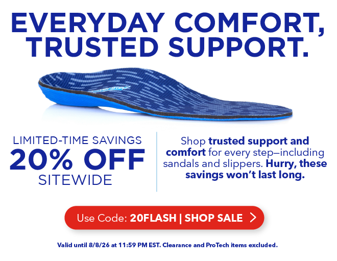 Trusted Support, Limited-Time Savings - 20% OFF SITEWIDE - Use Code: 20FLASH | SHOP SALE >